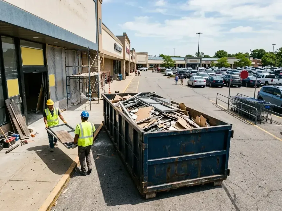 retail-store-renovation-debris-003 — frequently asked questions, Roll-off Dumpster Rentals in Buda, TX